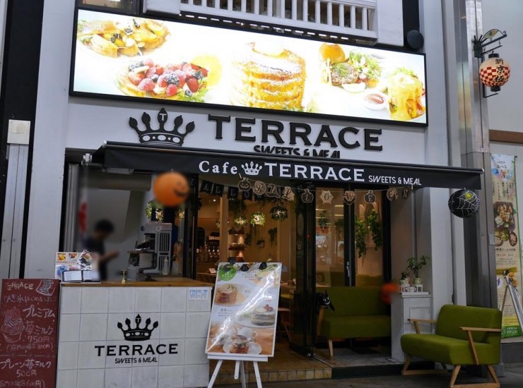 TERRACE – SWEETS & MEAL　京都新京極　本店