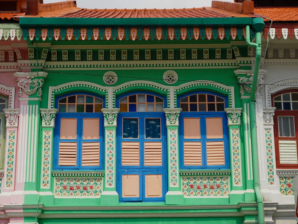 シンガポール】Memory Boards プラナカン建築デザイン トレー