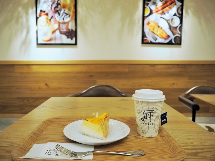 大阪・心斎橋、行列のできるチーズタルト専門店「PABLO」のカフェはwifiも使える超穴場