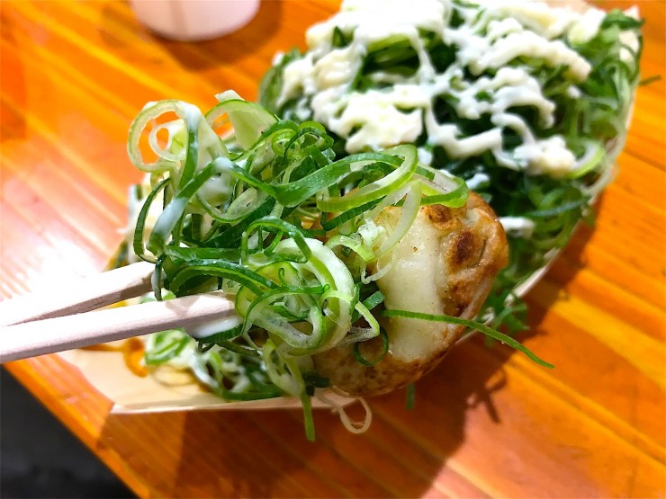 ネギ好きなら当たり前！大阪・梅田にある新梅田食堂街「はなだこ」のネギダコは最高の味わい