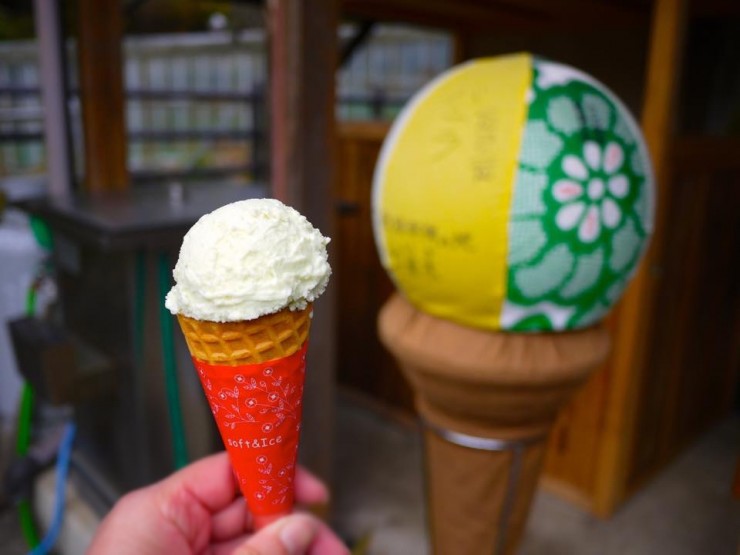 わさび栽培発祥の地「わさびアイスクリーム」がクセになるおいしさ！静岡市葵区有東木「うつろぎ」