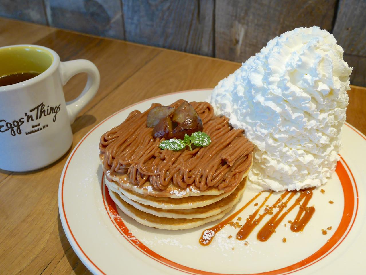 本日発売】秋の味覚を満喫！マロンをたっぷり味わえるパンケーキが